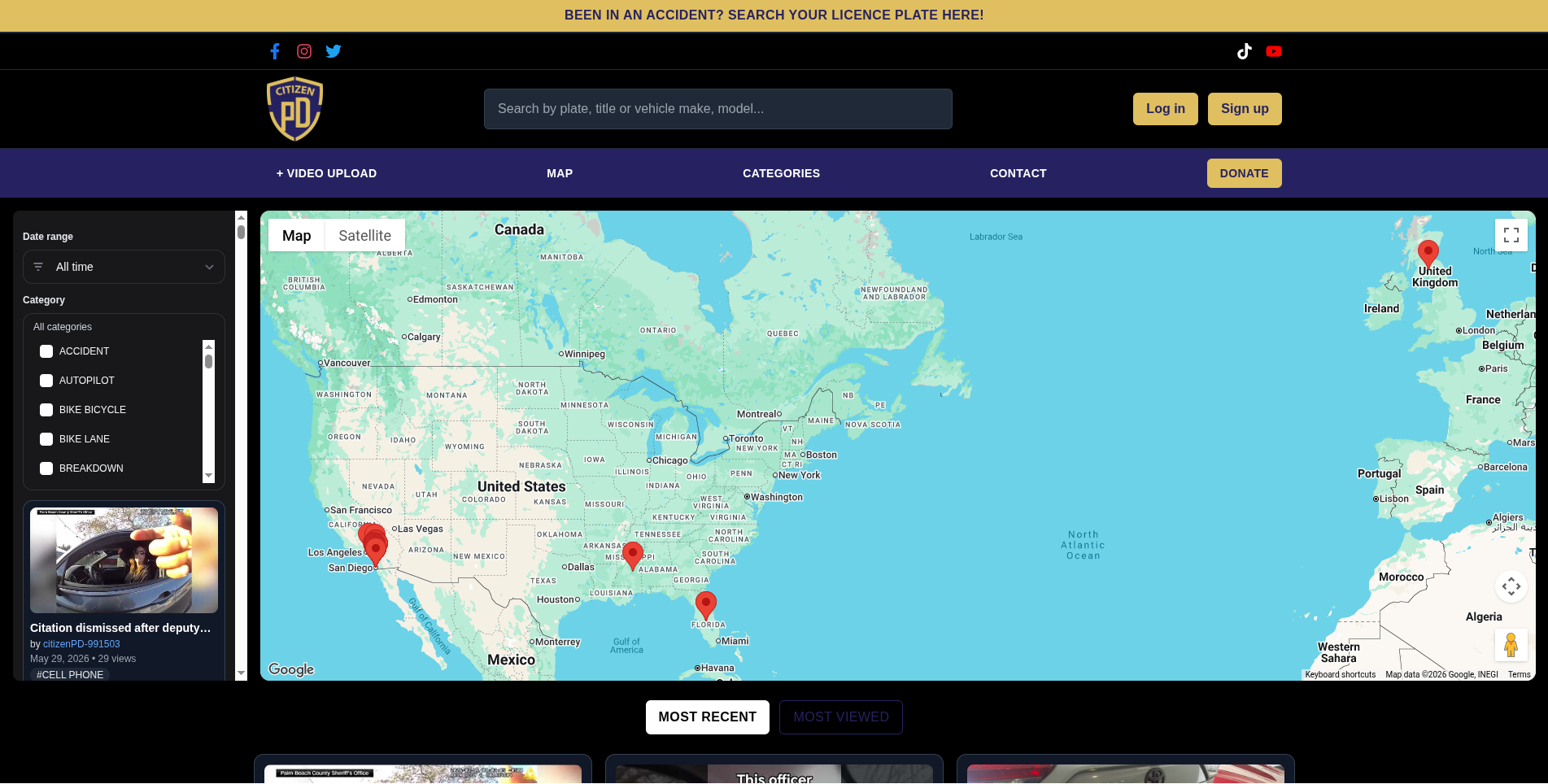 Citizen PD project preview — WordPress, Advanced Custom Fields (ACF), Contact Form 7 development by Deepak Jangra